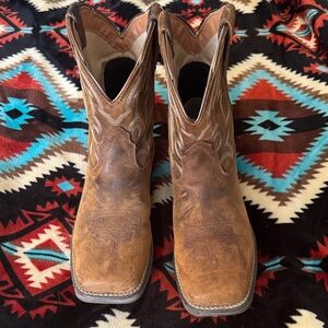 Anthem Shortie II Waterproof Square Toe Western Boot